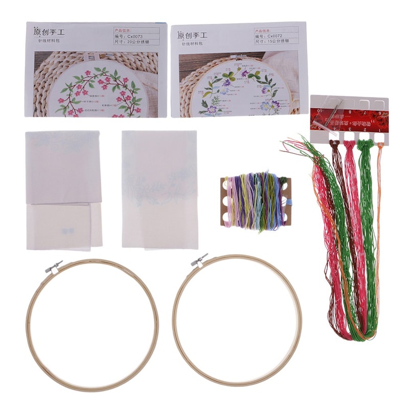 Hand Embroidery Sampler Kit 1