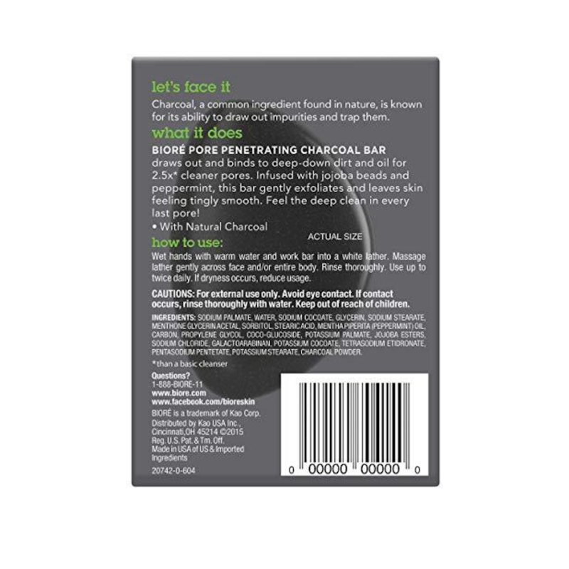 Pore Penetrating Charcoal Bar 2