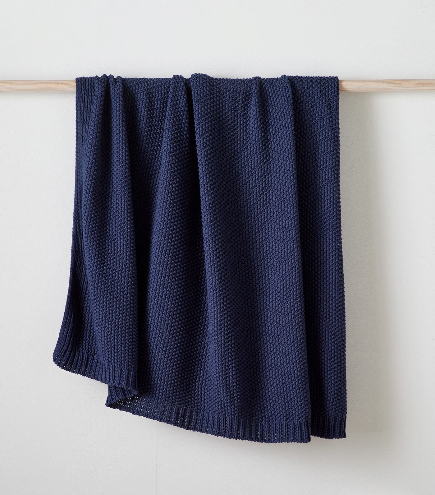 Cotton Knit Throw 2