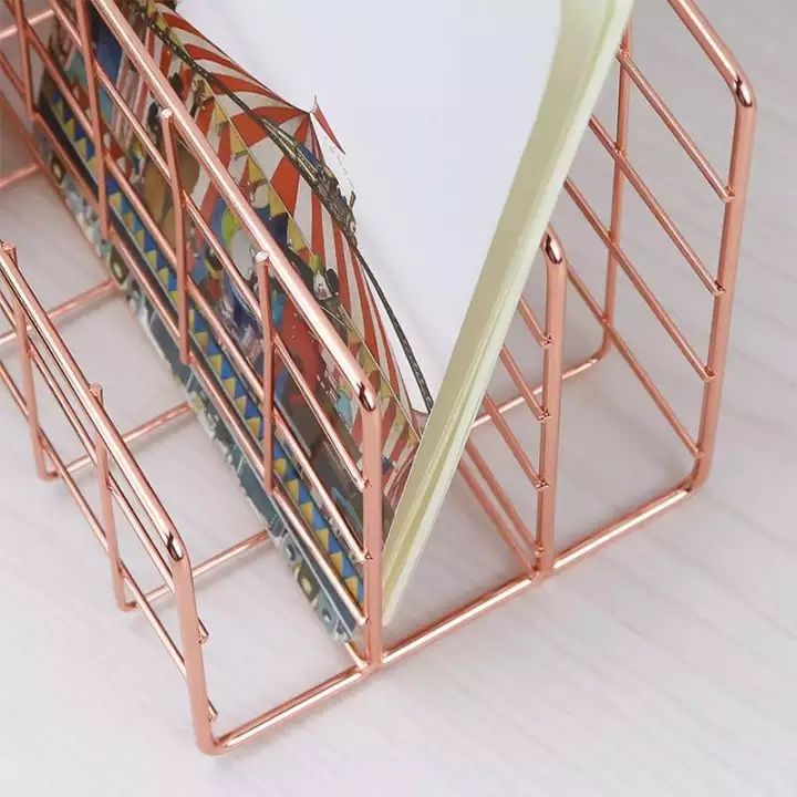 3-Slot Metal Wire Mail Sorter 2
