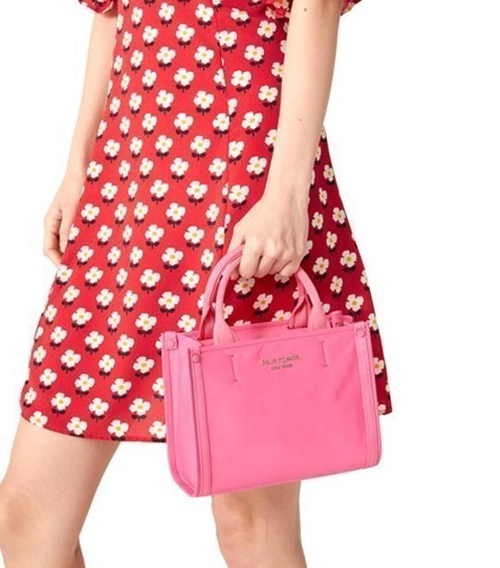 The Little Better Sam Nylon Mini Tote Crushed Watermelon 5