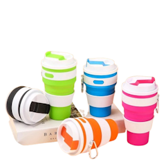 Portable Collapsible Silicone Coffee/Water Cup