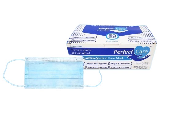 3-Ply Earloop Medical Face Mask	 	 3