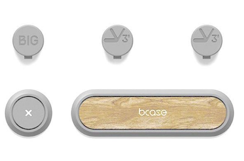 bcase TUP2 Cherry Wood Magnetic Absorption Cable Organizers 2