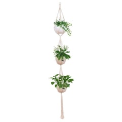 3-Tier Macramé Plant Hangers