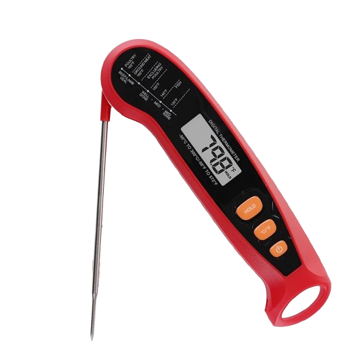 Digital Food Thermometer With Probe Foldable Design 1