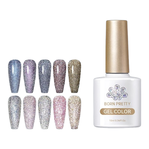 Reflective Glitter Gel Polish 1