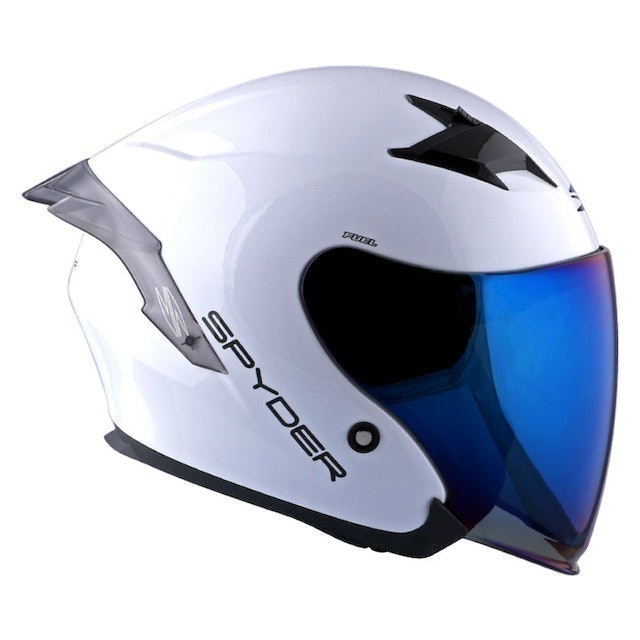 Spyder half face deals helmet