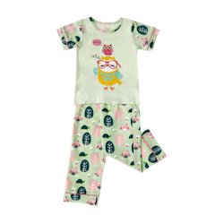Toddler Girls’ Owl Pajama Set
