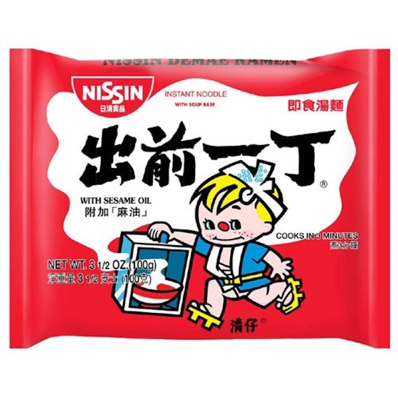 Instant Ramen With Sesame Oil 1