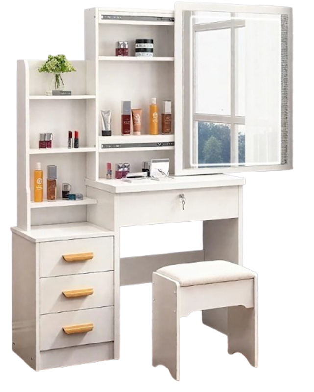 Makeup Table with Drawer 1