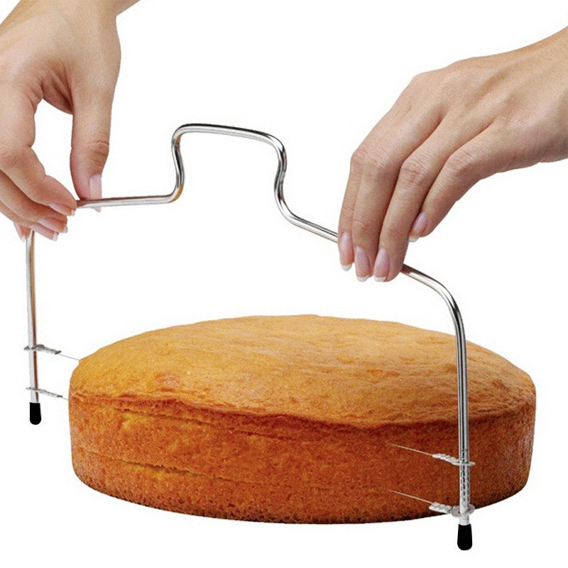 Adjustable Double Wire Cake Layer Cutter 1