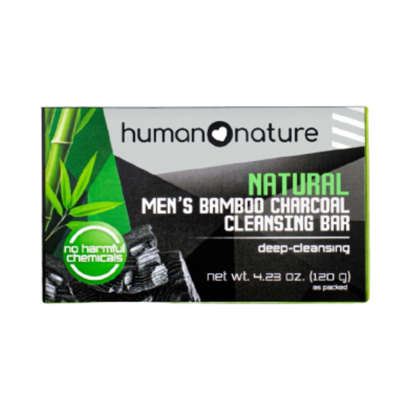 Bamboo Charcoal Cleansing Bar for Men 1