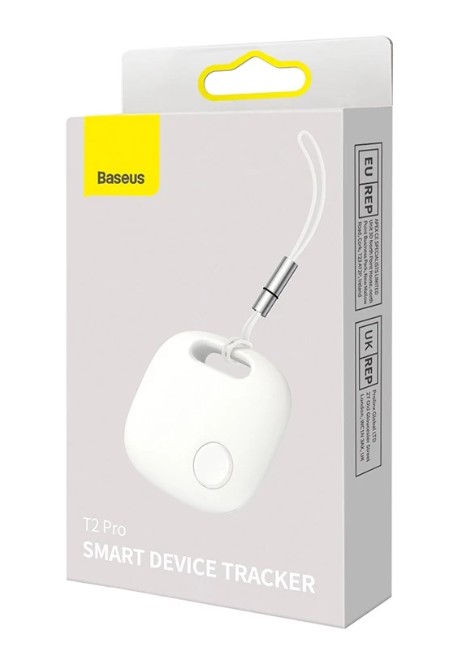 White Wireless Smart Tracker 	  3