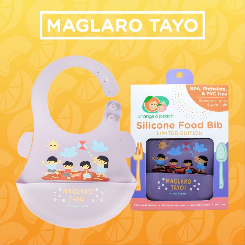 Silicone Catch All Food Bib 6