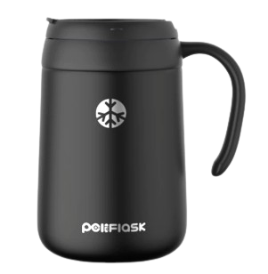 Stainless Steel Coffee Mug With Leakproof Lid 3