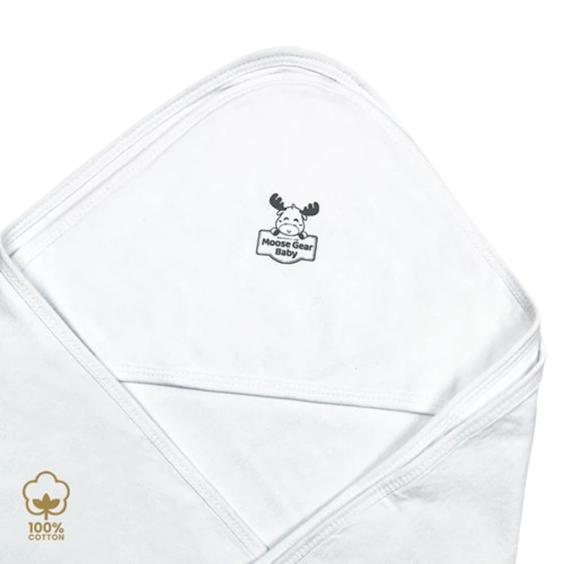 Baby Hooded Receiving Blanket 2