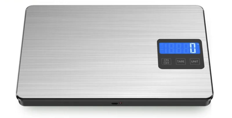 USB Rechargeable Glass Screen Digital Kitchen Scale 1