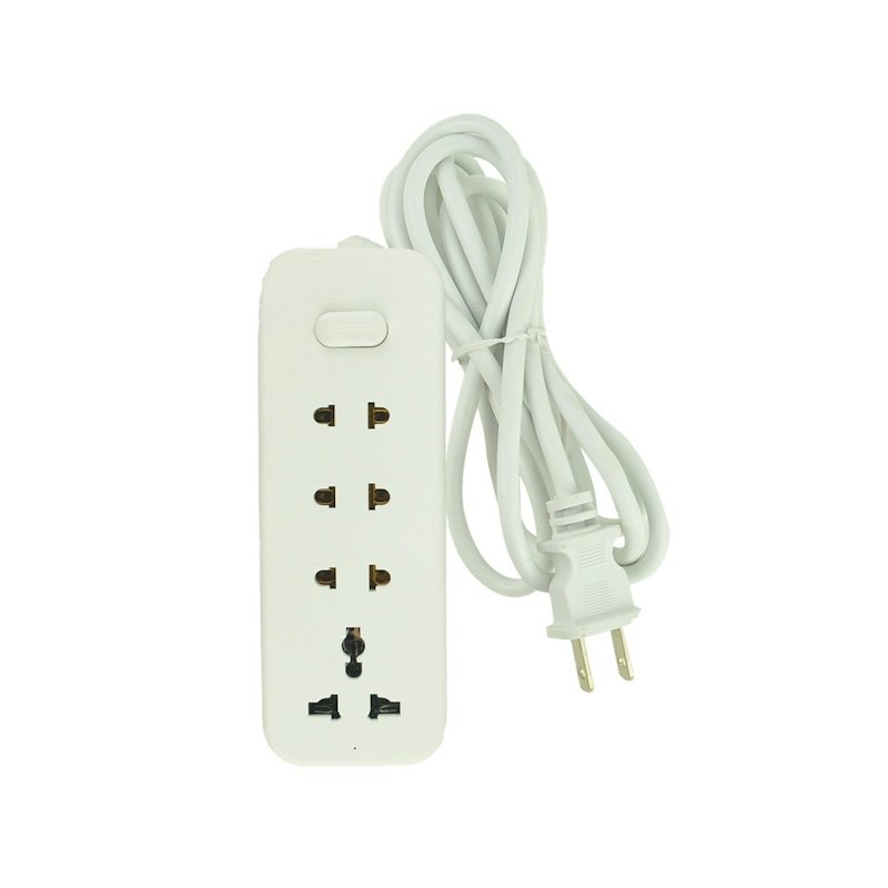 4 Gang with Universal Outlet Extension Cord 1