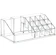 null 16 Slot Acrylic Makeup Brush Cosmetic Vanity Organizer 1