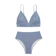 Lovito Refine Striped Summer Spring Women's Bikini Sets 1