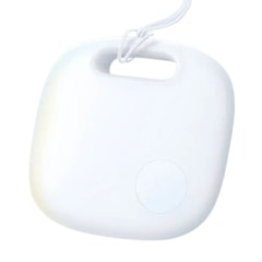 White Wireless Smart Tracker