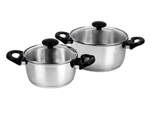Essentials Stainless Steel Cookware Set 4pcs 1