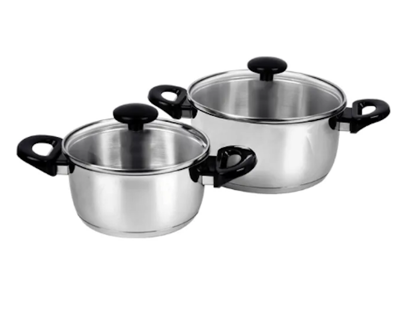 Essentials Stainless Steel Cookware Set 4pcs 1