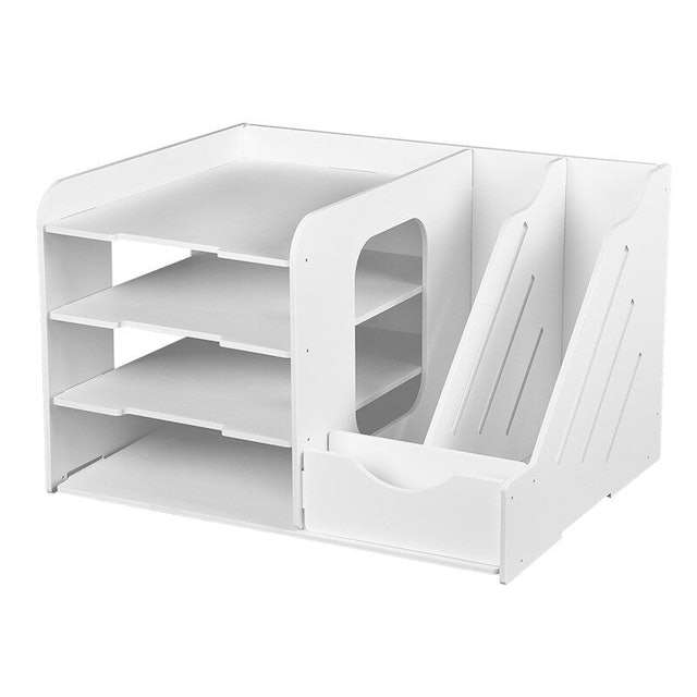 Wooden Desktop Organizer 2