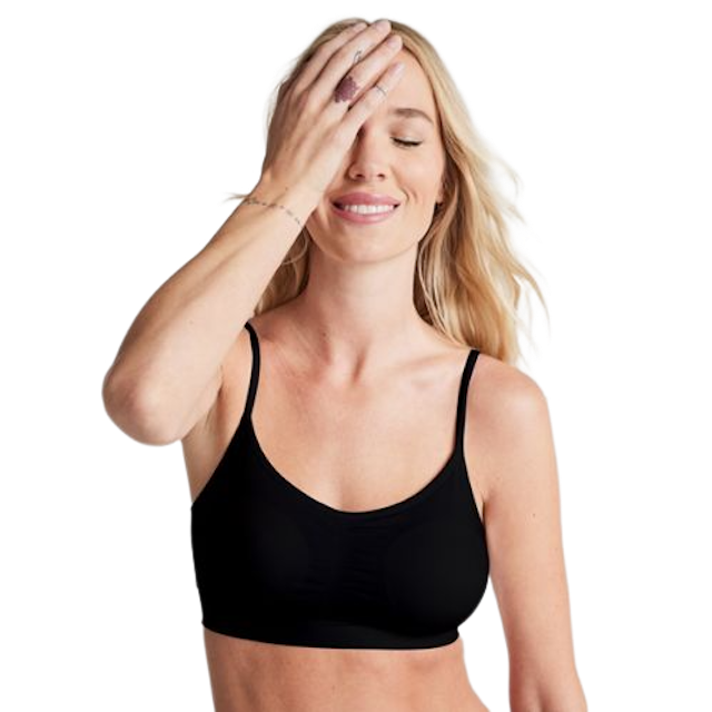 SEAMFREE Nylon Spandex Crop Top Bralette 2