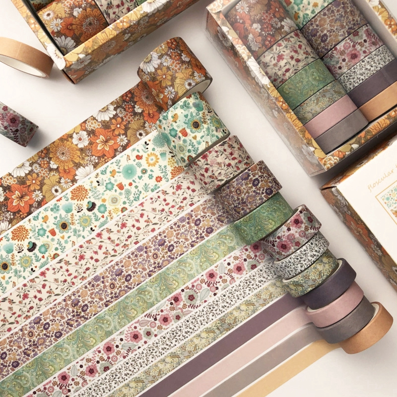 12 Roll/Set Washi Masking Tape  7