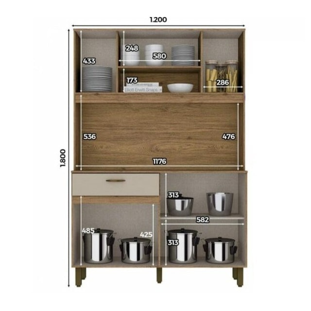 Kit Cozhina Cabinet 2