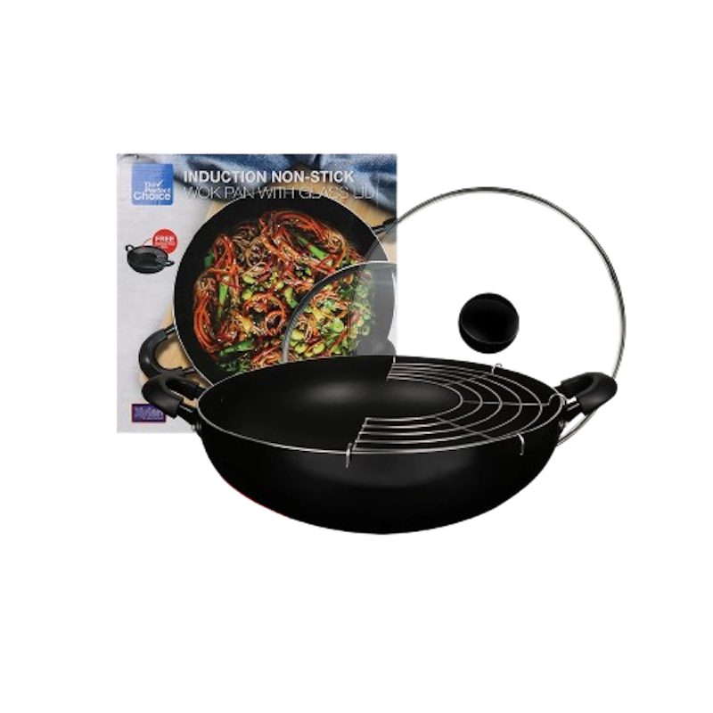 Induction Non-Stick Wok Pan 1