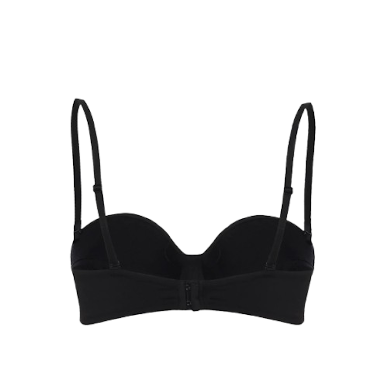 Black Underwire Convertible Push-Up Bra Singles 2