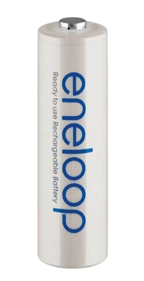 Eneloop AA, 4 pcs Rechargeable Battery	  2