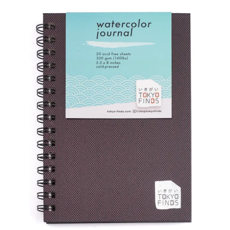 Etchr The Perfect Sketchbooks Signature Series Watercolor Sketchbook - Tan, Cold Press