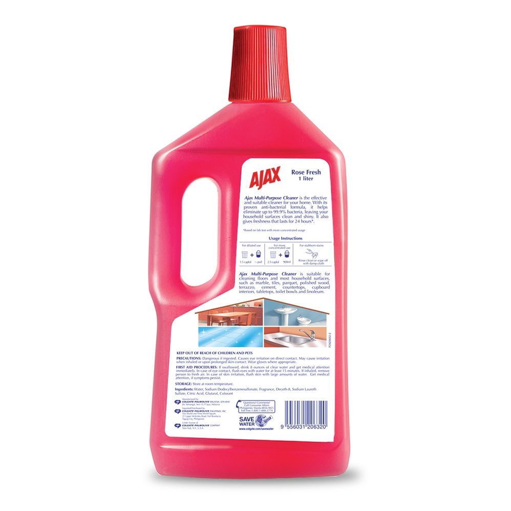 Antibacterial Multi-Purpose Cleaner Rose Fresh 2