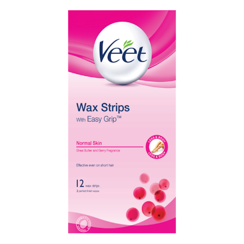 Face Wax Strips With Easy Grip 1