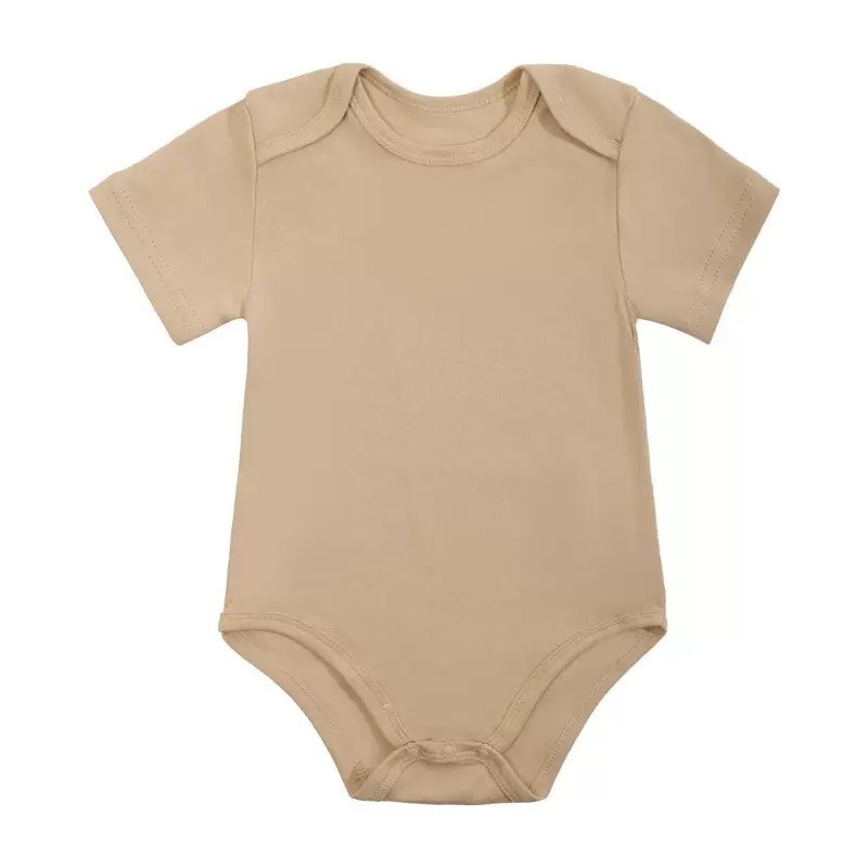 Baby Plain Cotton Onesies 1