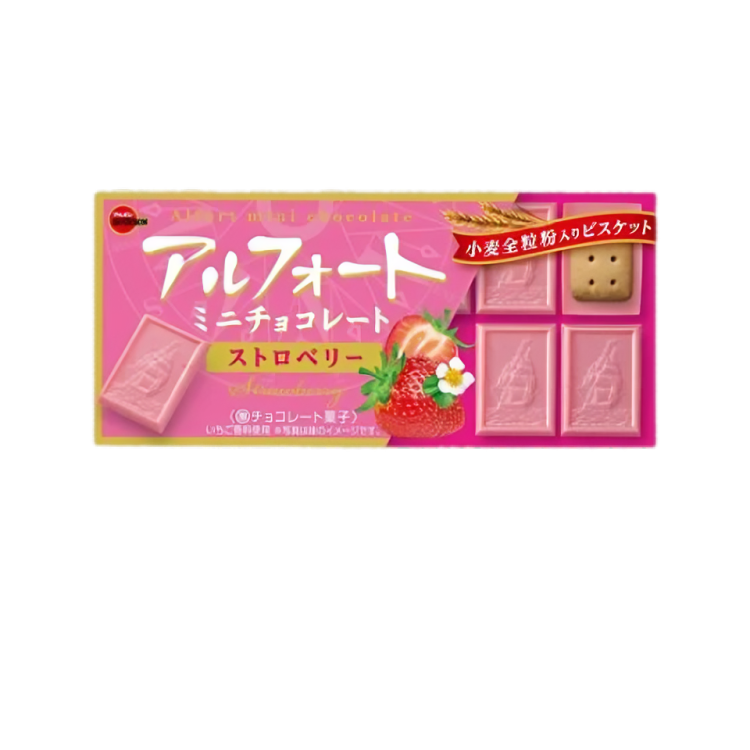 Alfort Mini Chocolate Biscuit Strawberry 1