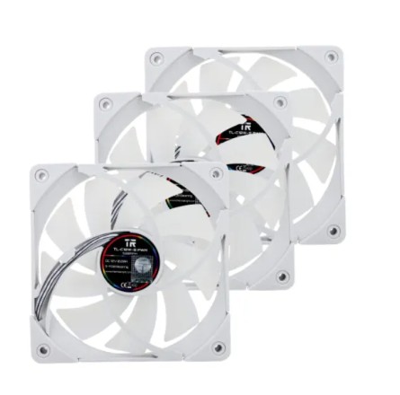 White 3Pack ARGB Fan	  2