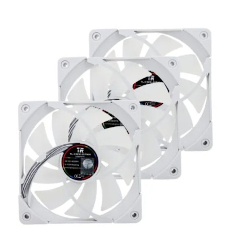 White 3Pack ARGB Fan 2