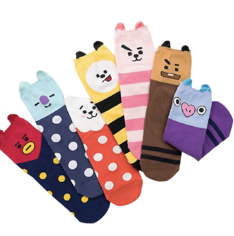 BTS BT21 KPop Iconic Socks 1