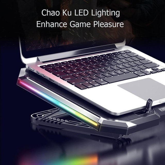 RGB Lighting Laptop Cooling Pad 3