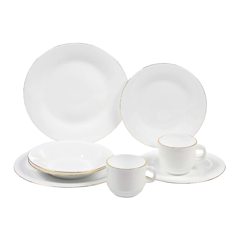 8pc Opal Dinnerware Set