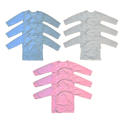 Baby Button-Side Long-Sleeves Top 1