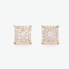 Duchess Illusion Diamond Earrings