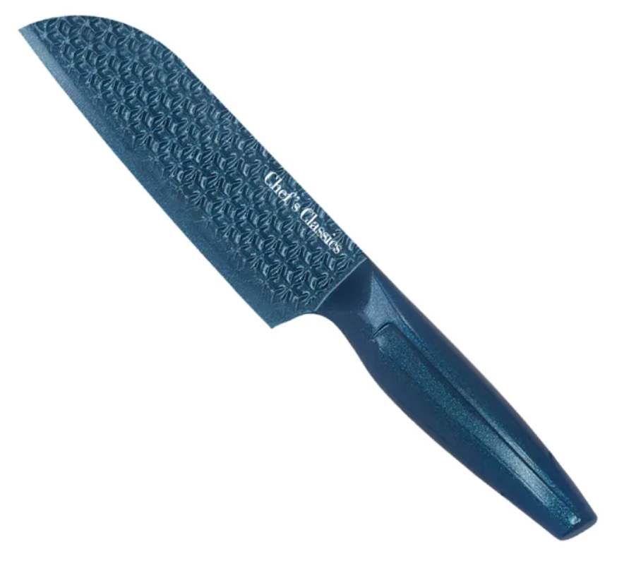 Double Non-Stick Santoku Knife 1