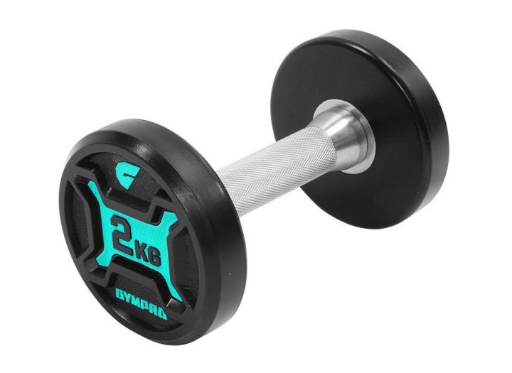 Ensayo Gym Round Rubber Dumbbell Set Colored Dumbbells Shop