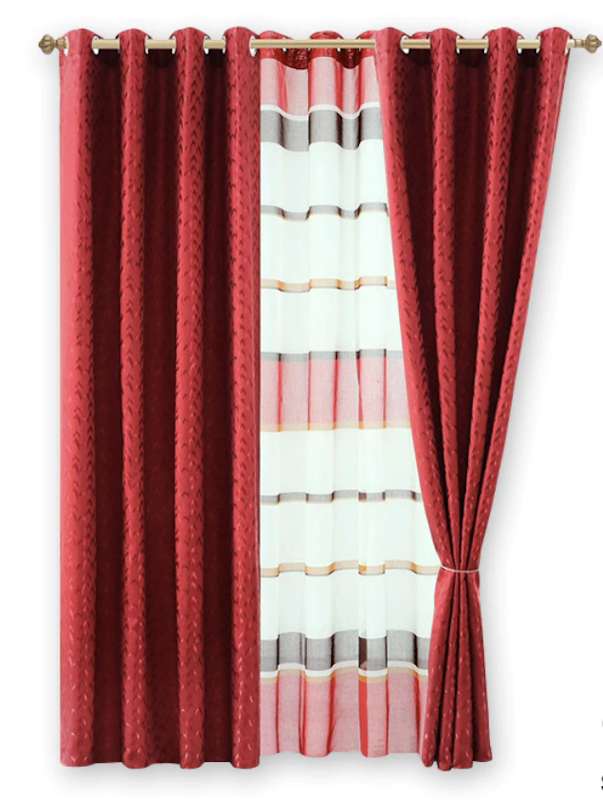 Elegant 3 in 1 Blackout Curtain Set 1